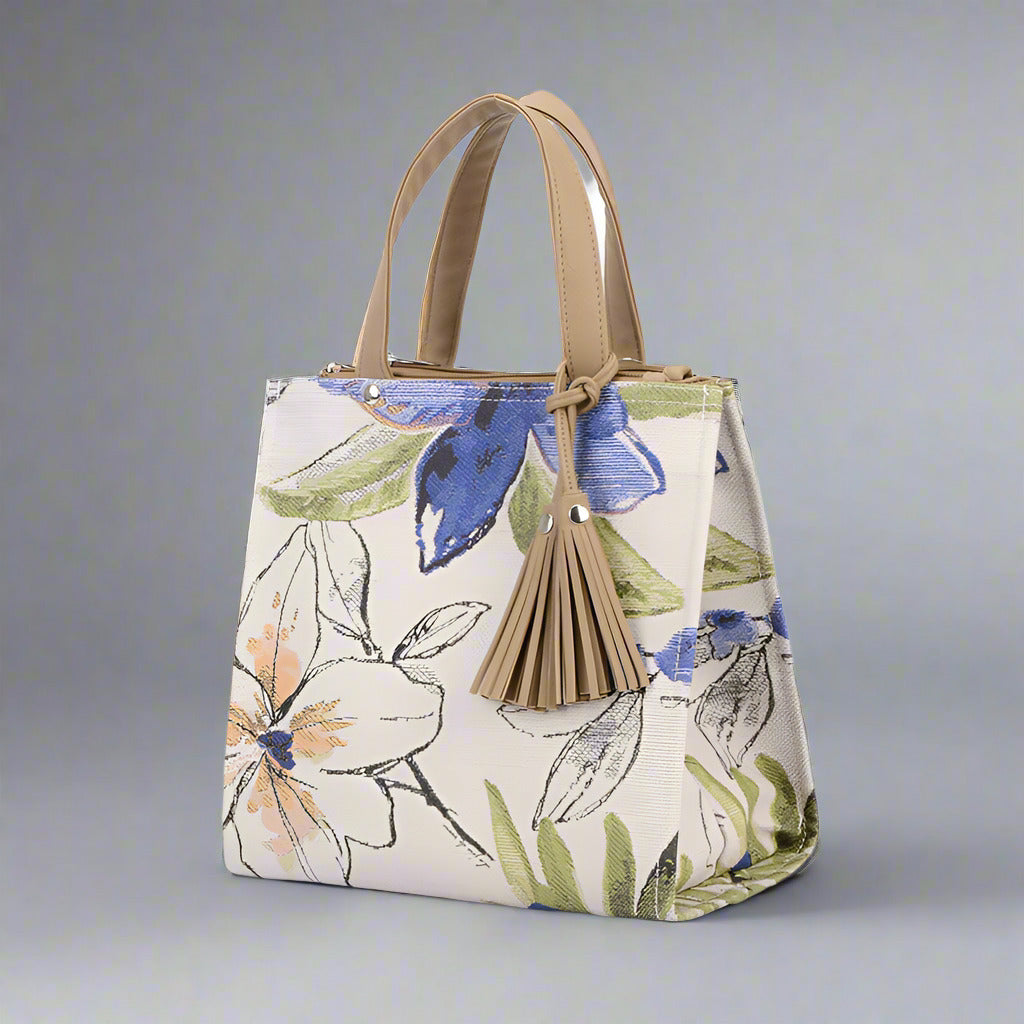 花柄バック Floral Handbag