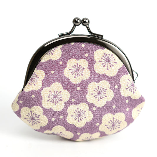 小銭入れ Yuzen Pattern Small Coin Purse - Purple