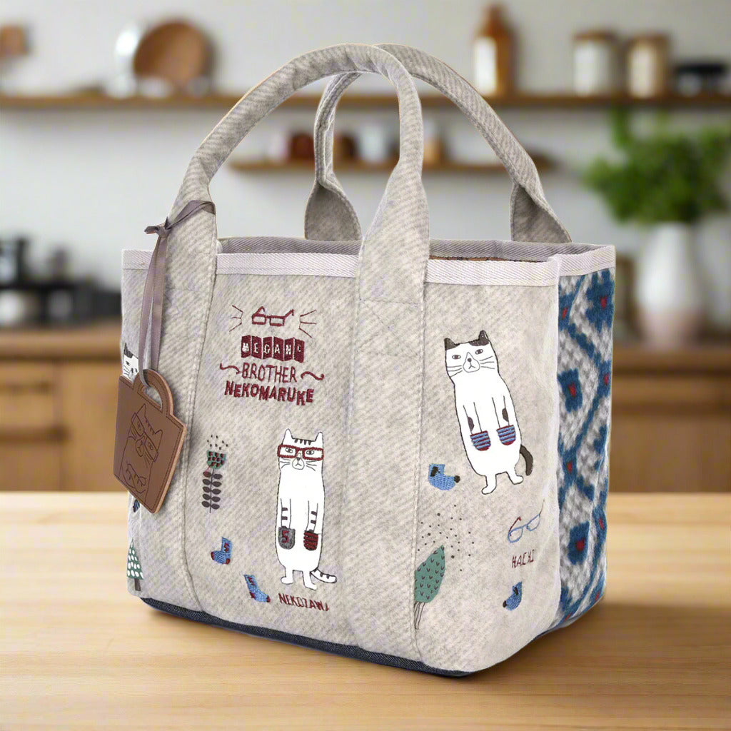 ネコまるけ Cat Tote Bag